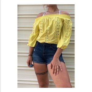 Off shoulder top
